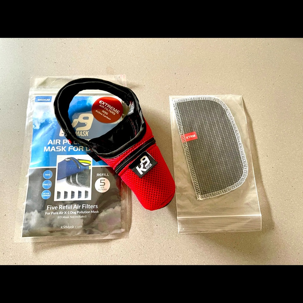 Dog air pollution mask “K9 Mask” Medium